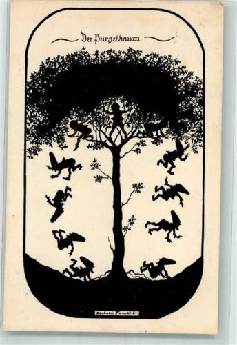 1925 Zwerg Elfe Purzelbaum : aus dem Gnomen und Elfenreich II