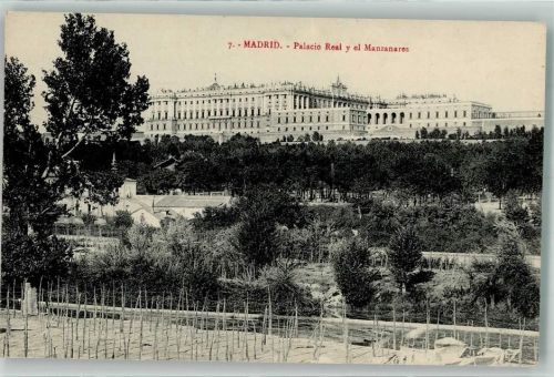 Madrid 1914 Palacio Real