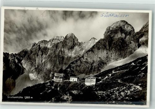 Gruttenhütte 1928 Hüttenstempel