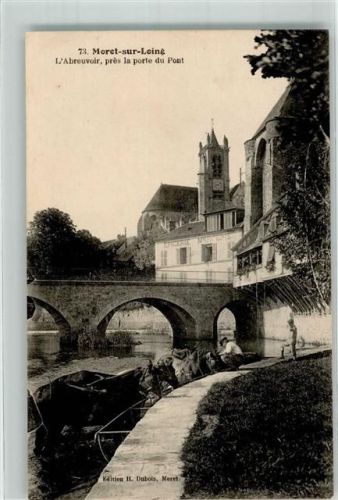 Moret-sur-Loing Kirche