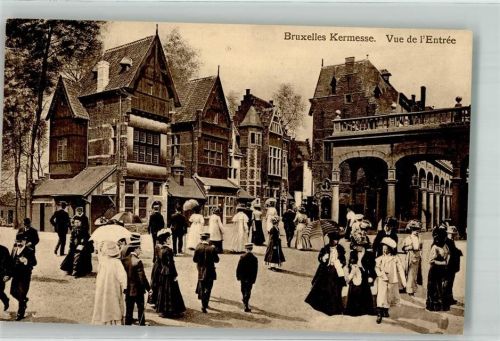 Brüssel 1910 Kermesse Ausstellung