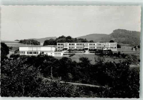 Oberscheld Schule Foto Original aus Archiv eines Ansichtskartenverlags Ort handschriftlich