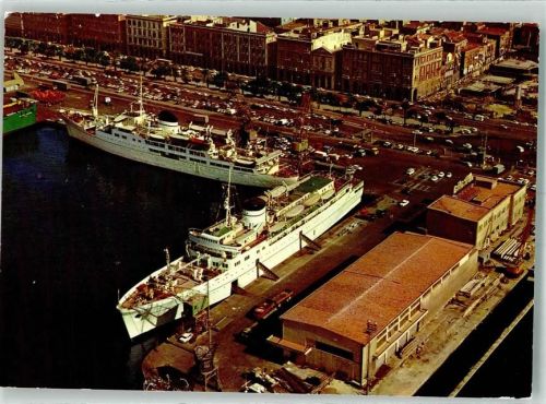 Cagliari 1974 Hafen Via Roma
