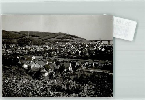 Niederschelden Ort handschrifltich Foto Original aus Archiv eines Ansichtskartenverlags