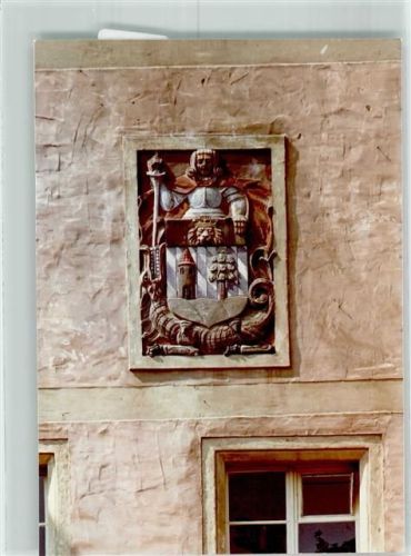 Burglengenfeld Stadtwappen Ort handschriftlich Foto Original aus Archiv eines Ansichtskartenverlags