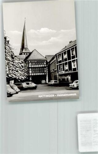 Hattingen Foto Original aus Archiv eines Ansichtskartenverlags Heimatmuseum Oldtimer