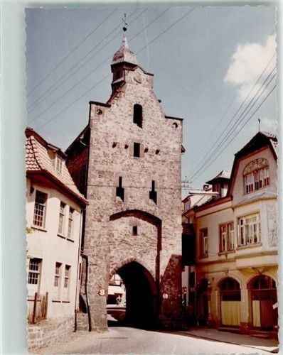 Blomberg Stadttor Ort handschriftlich Foto Original aus Archiv eines Ansichtskartenverlags