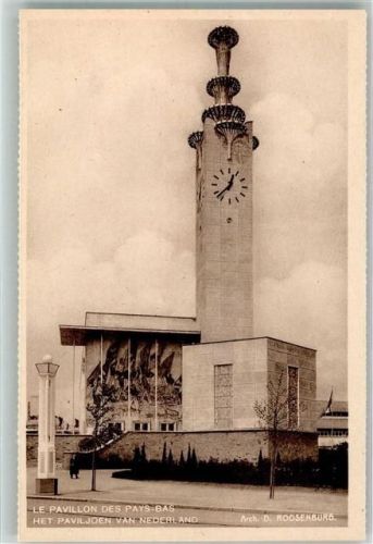 Brüssel 1935 Ausstellung Het Pavillon van Nederland