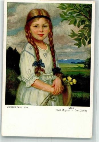 Petit Mignon Kind mit Zöpfe