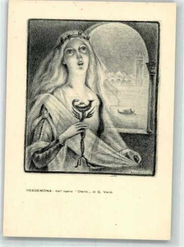 Desdemona aus der Oper Otello von Verdi