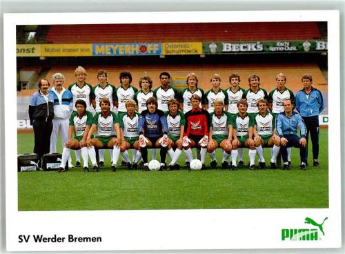 SV Werder Bremen Werbung Puma
