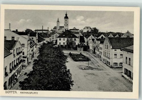 Dorfen Rathausplatz