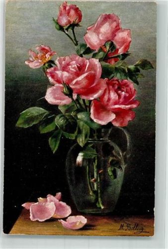 Blumen in Vase C. B. St. 9313