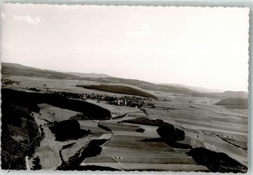 Affeln Fliegeraufnahme Ort handschrfitlich Foto Original aus Archiv eines Ansichtskartenverlags
