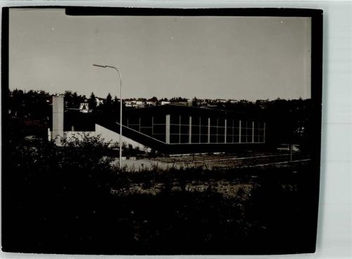 Nonnweiler Schwimmbad Hallenbad Foto Original aus Archiv eines Ansichtskartenverlags Ort handschriftlich