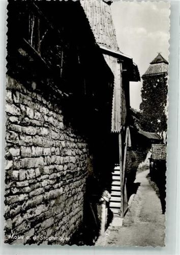 Berching Weg entlang der Stadtmauer