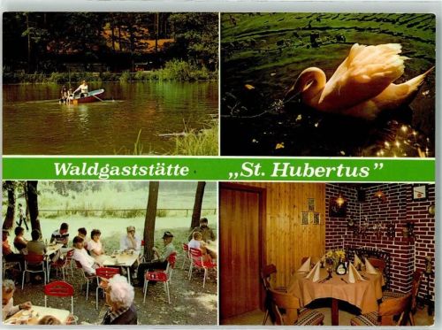 Hünfeld Waldgasthaus St. Hubertus Schwan