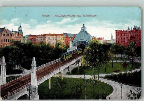 10115 W1000 Schöneberg 1911 - Nollendorfplatz Hochbahn