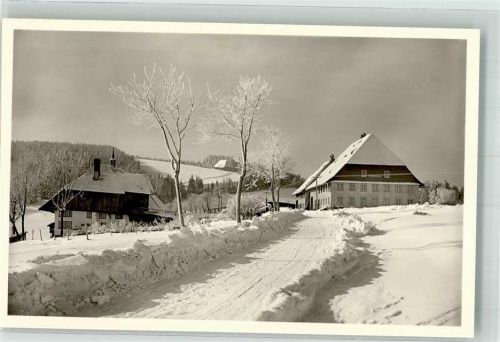 Vöhrenbach Gasthaus Kalte Herberge tief verschneit
