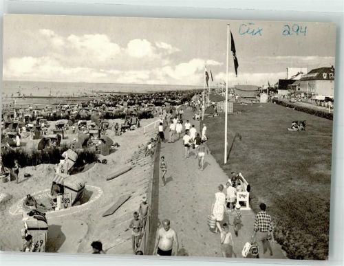 Duhnen Schwimmbad Strand Promenade
