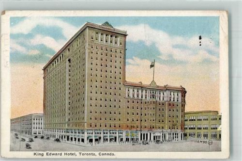 Toronto 1920 King Edward Hotel