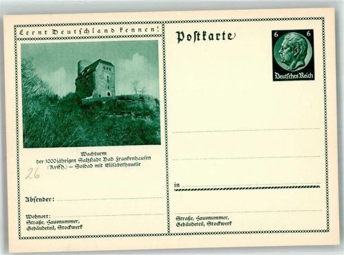 Bad Frankenhausen Wachturm Serie Lernt Deutschland kennen! WK II