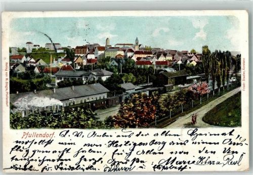 Pfullendorf 1900 Bahnhof Eisenbahn