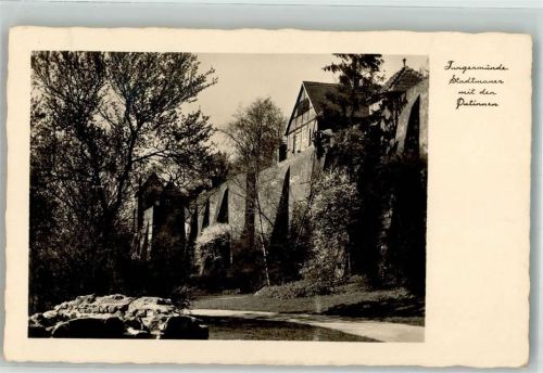Tangermünde 1936 Stadtmauer