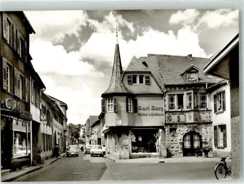 Sobernheim Geschäft Auto Cafe Groß-Strasse