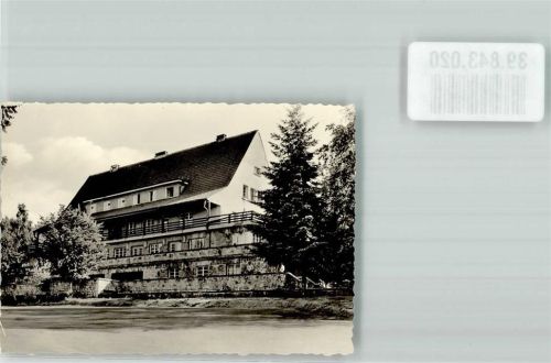 Körbecke Möhnetalsperre Jugendherberge Foto Original aus Archiv eines Ansichtskartenverlags