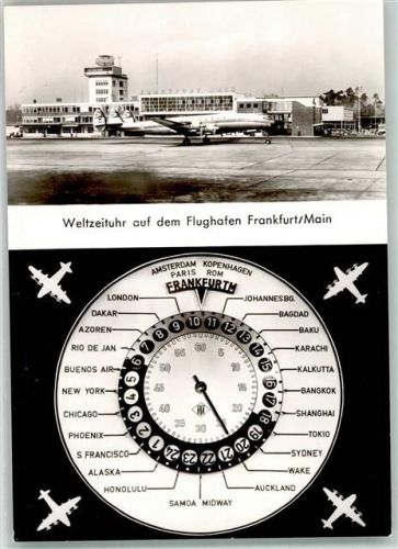 Frankfurt Weltzeituhr