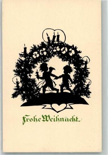 Weihnachten Engel Verlag Werner Klotz Nr. 164 Scherenschnitt