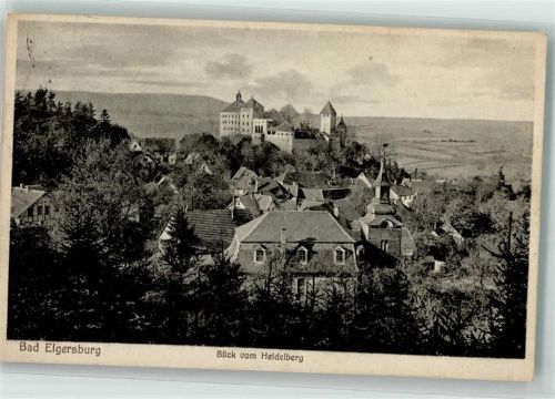 Elgersburg Blick vom Heidelberg Schloss