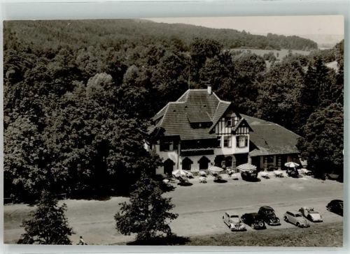71229 W7250 Glemseck , Württ FOTO KEINE AK Kurhaus Oldtimer Foto Original aus Archiv eines Ansichtskartenverlags Ort handschriftlich