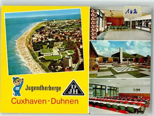 Duhnen Fliegeraufnahme Jugendherberge