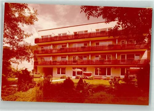 Bad Abbach Haus am Schwefelbach Auto Ort handschriftlich Foto Original aus Archiv eines Ansichtskartenverlags