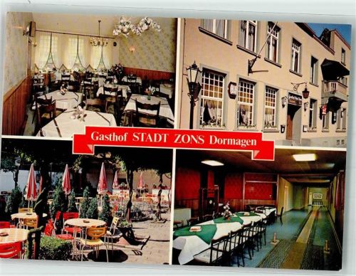 Zons Gasthaus Stadt Zons kKgelbahn