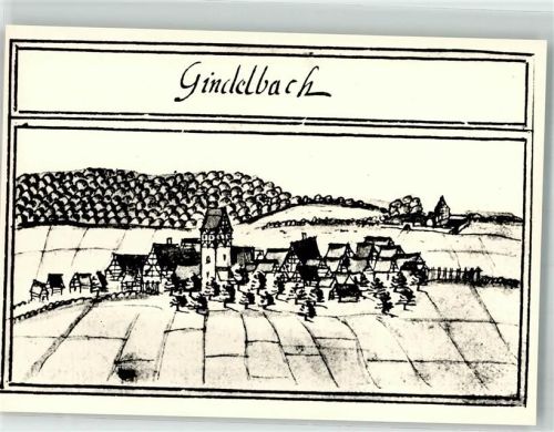 Gündelbach Abb. Kiesersches Forstlagerbuch 1680