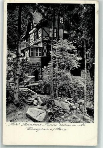 Wernigerode Hotel Steinerne Renne Hüttenstempel