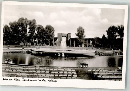 Köln Deutz 105 Ausstellung Messegelände Tanzbrunnen