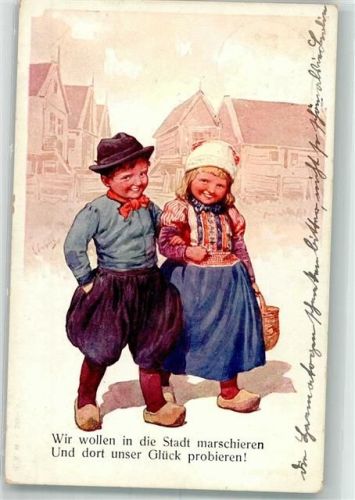 1911 Tracht Hollandkinder B.K.W. I. 569-5