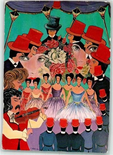 1978 Joseph Völkl Club der roten Zylinder Fink Verlag Nr. 9042