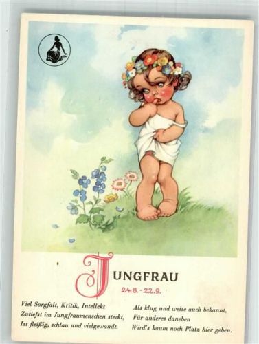 Serie 410 Jungfrau Sternzeichen