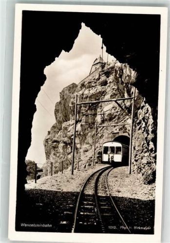 Brannenburg Wendelsteinbahn Foto Birkmeyer Nr. 1012