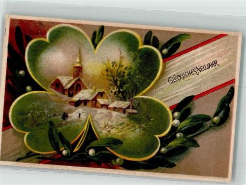 1920 Kirchgang Neujahr