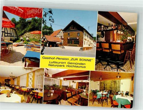 Gemünden Gasthaus Pension zur Sonne