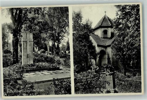 Bayreuth Siegfried Grab Liszt Grab-Kapelle