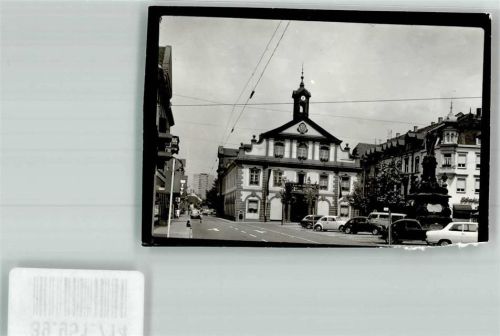 Rastatt Rathaus Foto Original aus Archiv eines Ansichtskartenverlags Ort handschriftlich