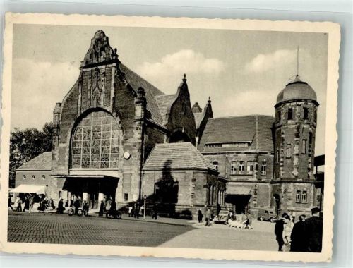 Gelsenkirchen 1968 Hauptbahnhof
