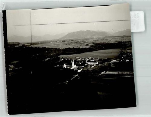 Rottenbuch Fliegeraufnahme Ort handschriftlich Foto Original aus Archiv eines Ansichtskartenverlags